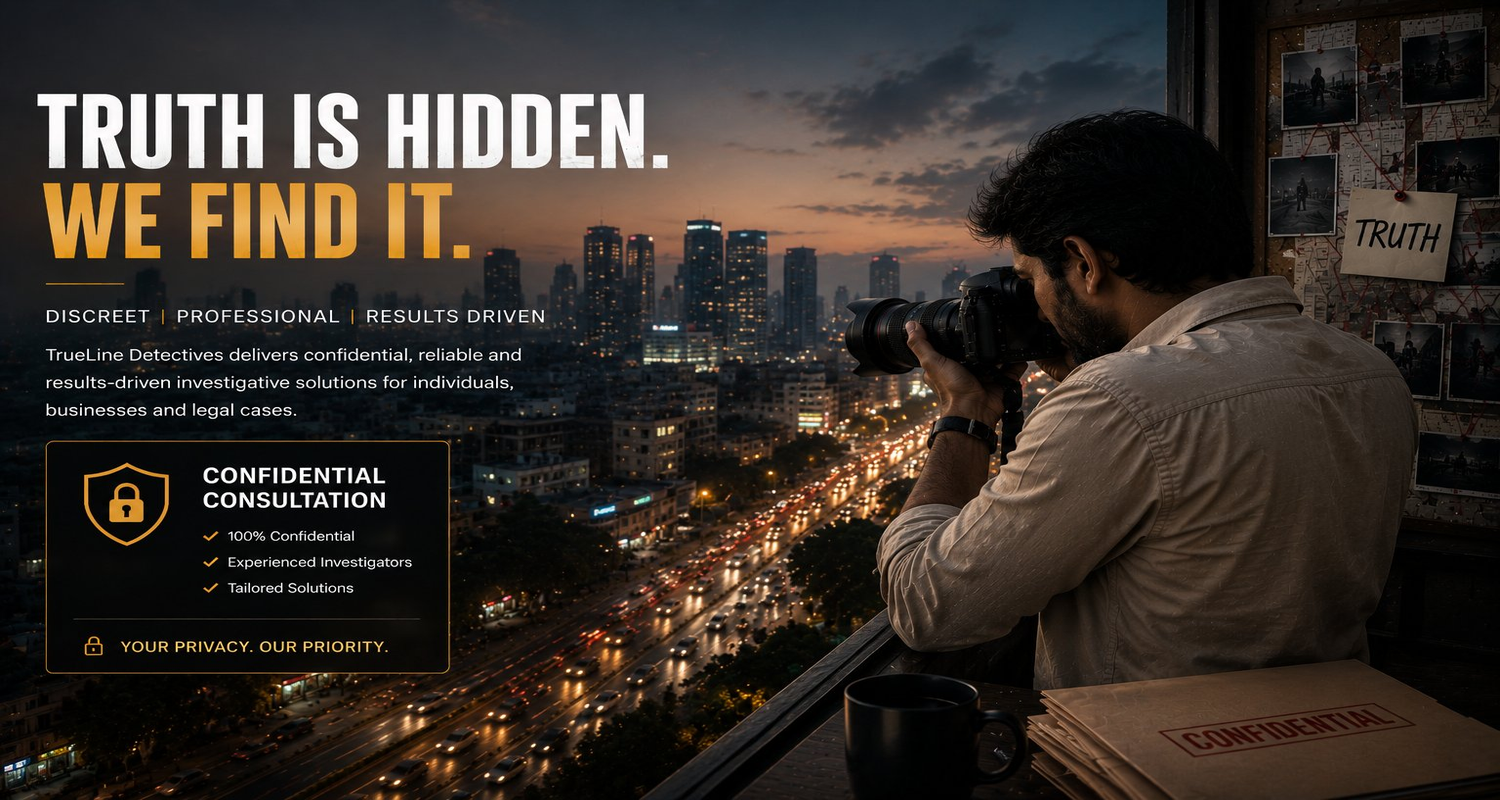 TrueLine Detectives – Private Investigation Agency New Delhi